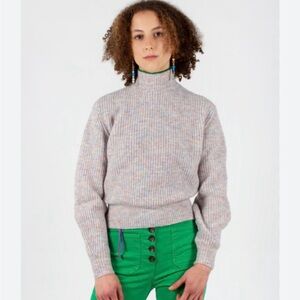 Paloma Wool Himalaya Sweater Off White Multi Marl Size S